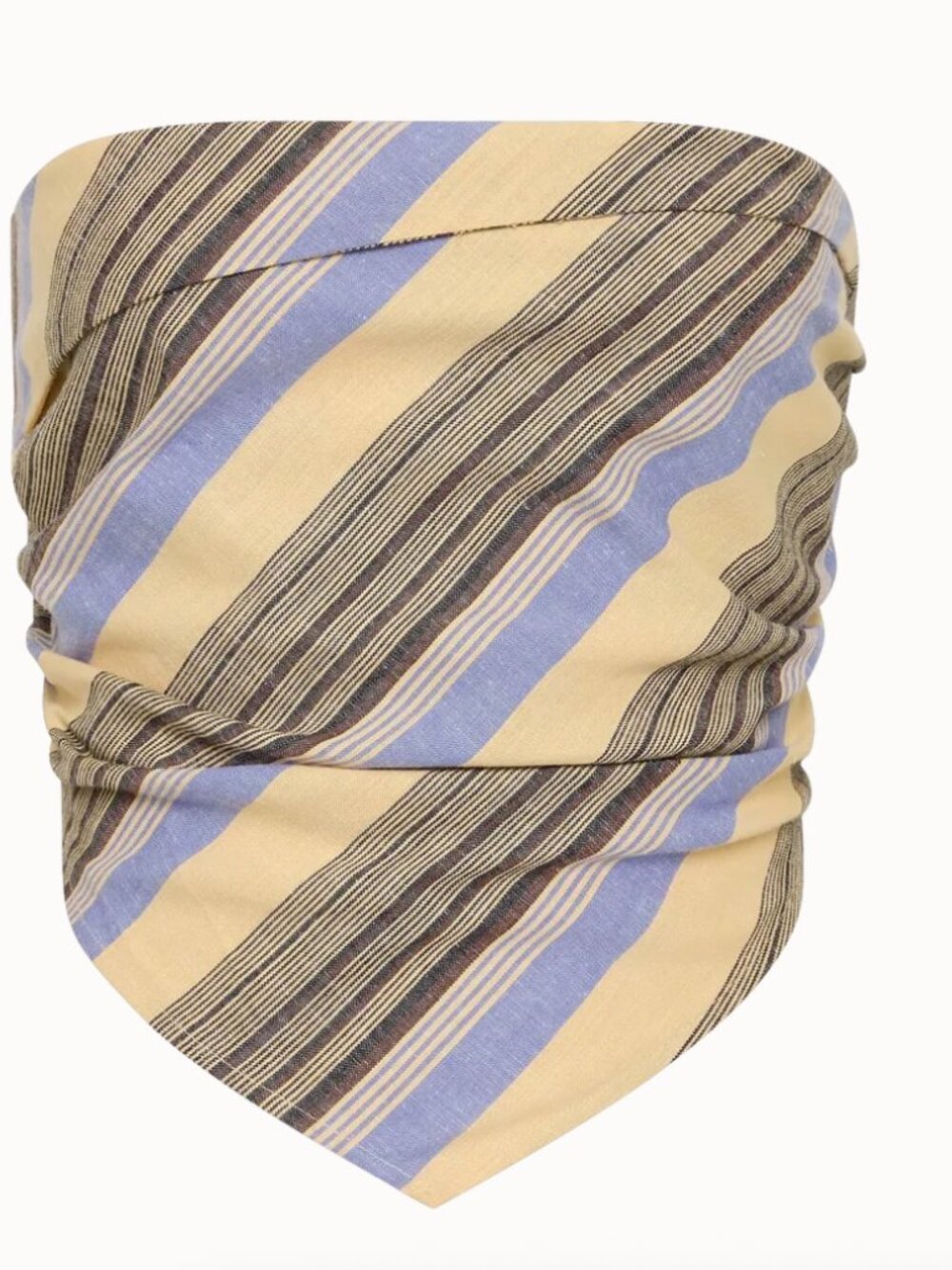 Faithfull - Antibes Strapless Top Marine Stripe & Elise Skirt Marine Stripe - M - Picture 4 of 11